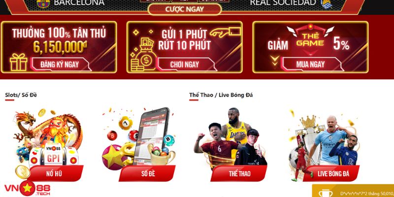 Nhà cái VN88 ra mắt người chơi từ năm 2019