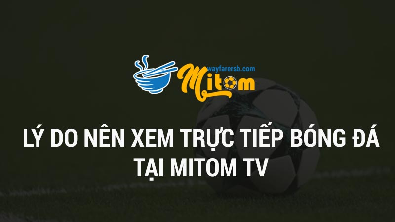 Lý do nên xem trực tiếp bóng đá tại Mitom TV