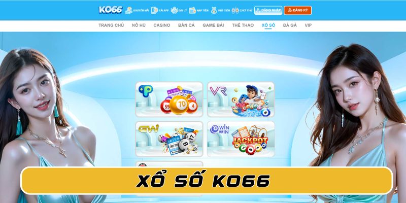 Xổ số KO66 là danh mục game được yêu thích